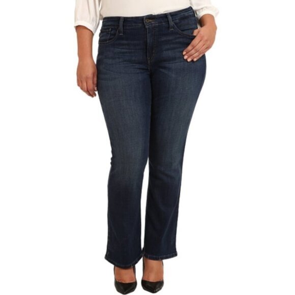 Levi's Perfect Slimming Boot Cut 512 Stretch Jeans SZ 16 - Picture 1 of 7